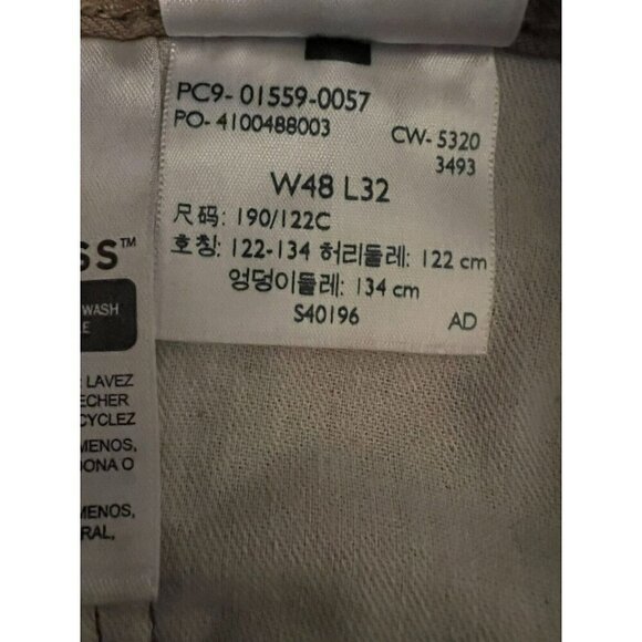 Levi's 559 Tan Water Less Climate Friendly W48 L32 - Picture 4 of 10